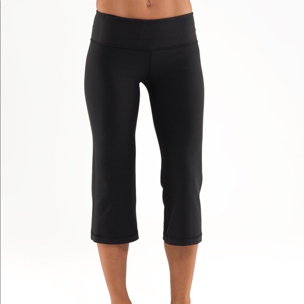 Lululemon Groove Crop Cropped Leggings Size 4
